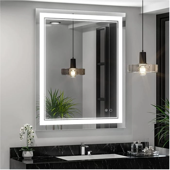 Gold Frame Bathroom Mirror